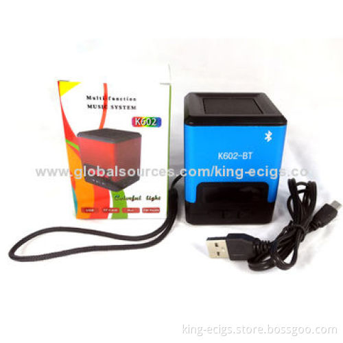 Wholesale Portable Bluetooth USB MP3 Mini Music Speaker with LCD, 3W Output Power